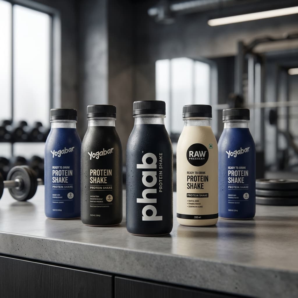 Top 5 Ready-to-Drink Protein Shakes in India (Convenient & Travel-Friendly)