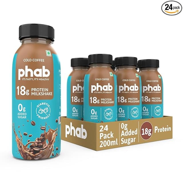 Phab Assorted Protein Milkshakes