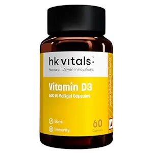 HK Vitals Vitamin D3 600 IU